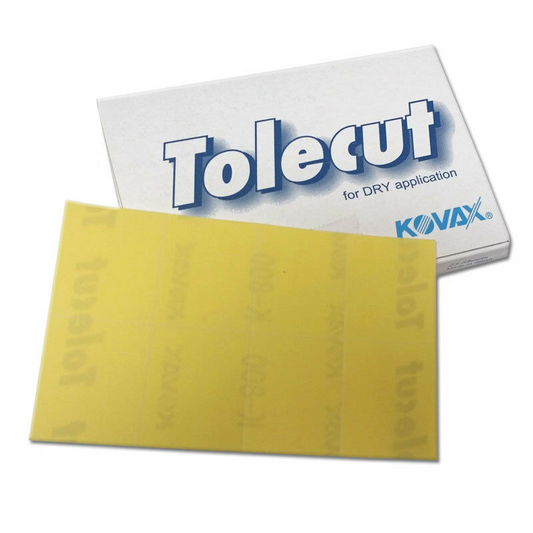 Tolecut Yellow (K-800) Sheet 8 Cut Block Pk25